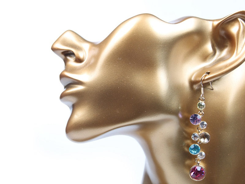 Realistic Mannequin Half Head Eardrop Necklace Resin Mold Stand 4 Colour Available