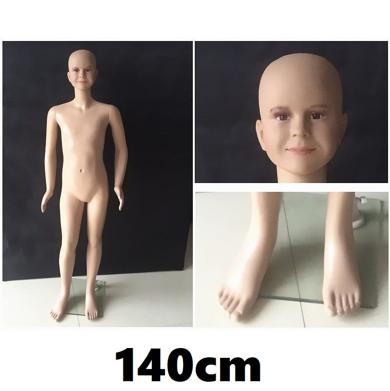 NEW ARRIVAL - Child Full-Body Mannequin WITH HEAD 140CM