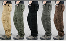 Cargo Pants Outdoor Solid Color Trousers Hiking Work Pants