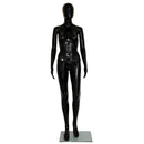 Female Full Mannequin with Head 180cm  GLOSSY BLACK