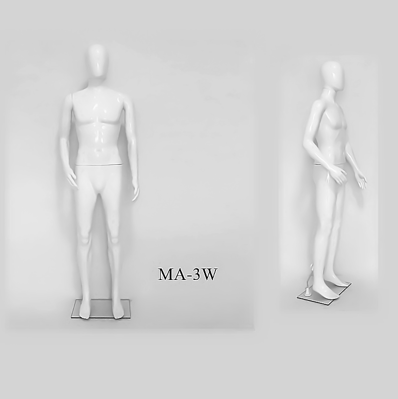 Brand New Male Full Mannequin 185CM (White)