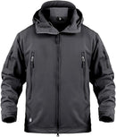 Men's Military Tactical Soft Shell Jacket Coat Water Resistant Windbreaker