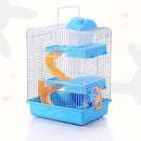 3 Tiers Gorgeous Hamster Mouse Cage pet toy Storey Fantasia Cage Castle - Pink
