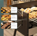 BBQ Grill Roast Stove Barbecue  Outdoor 3 Different Temperature