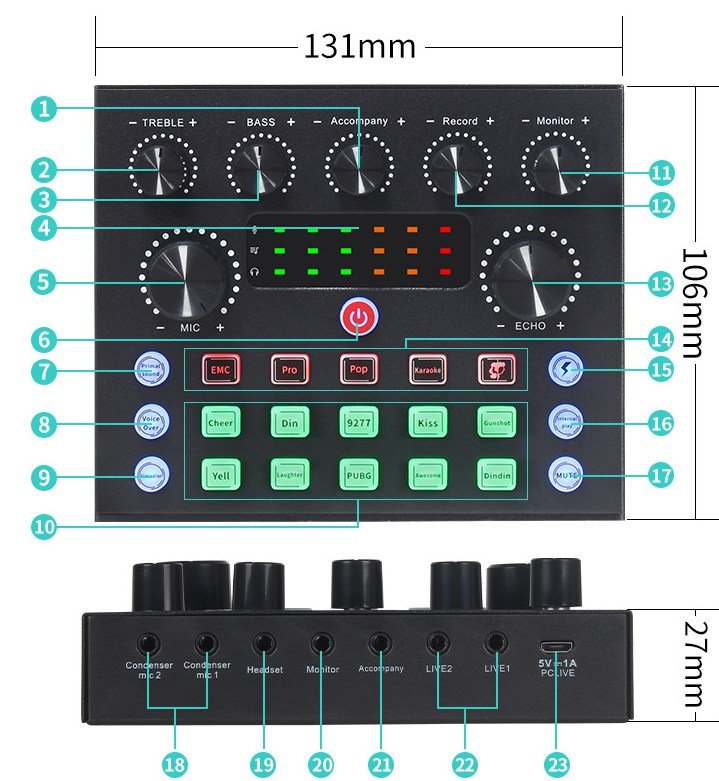 Professional PC Podcast Streaming Cardioid Condenser Microphone Kit with Boom Ar