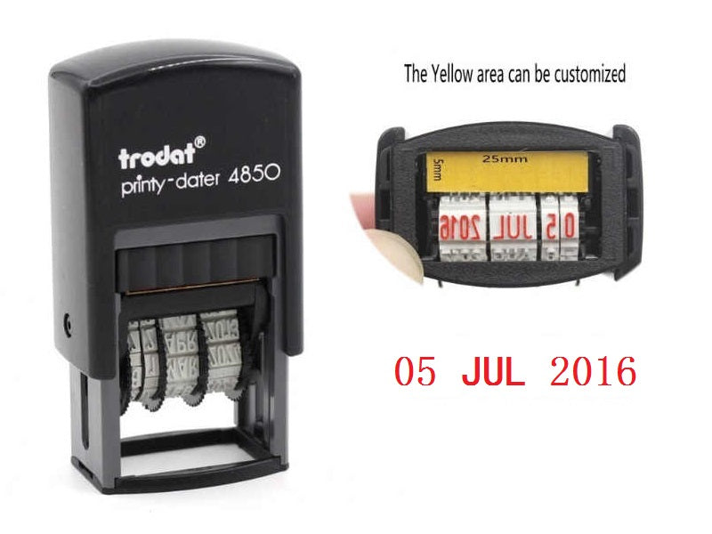 "PAID" Self-inking Date Stamp Dates Stamp