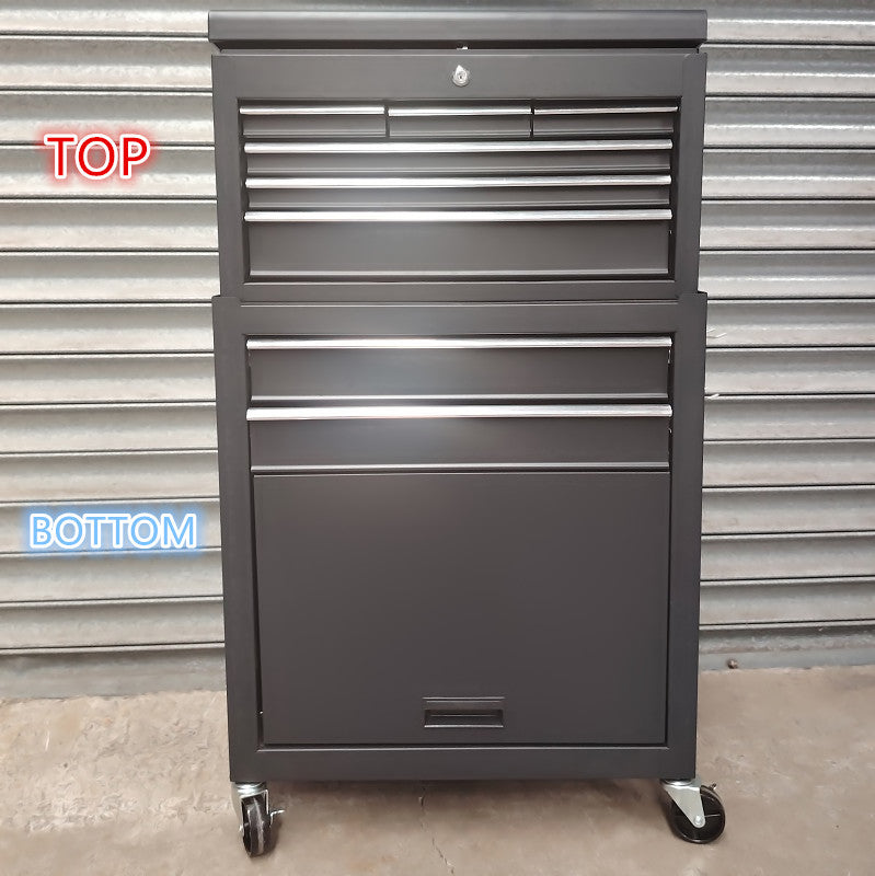 Steel Tool Storange Box Trolley Top + Bottom