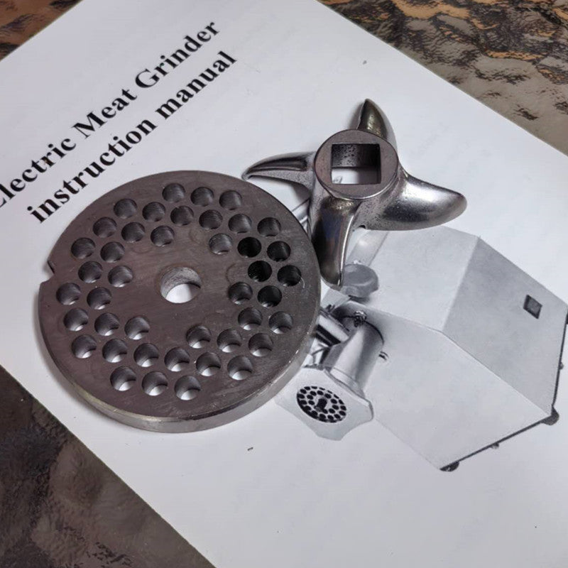 Stainless Steel Meat Mincer Grinder Sausage Make 170KG/H
