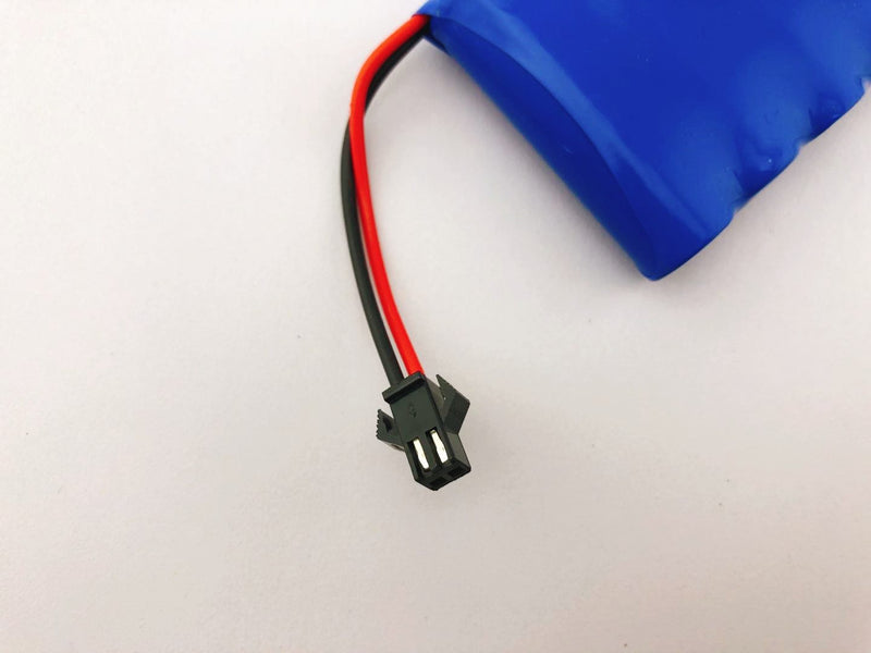 4.8V 1400mAh Rechargeable Battery for RC Car Boat Black