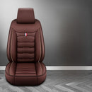 Car Seat Cover Faux Leather Cushion 5 Seater Full Set Front Rear Premium Quality