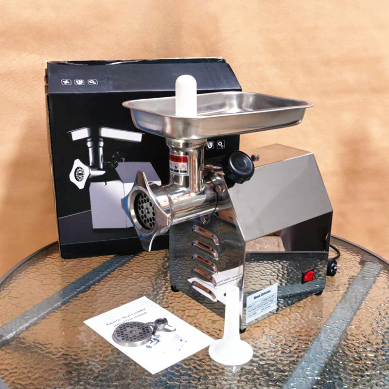Stainless Steel Meat Mincer Grinder Sausage Make 170KG/H
