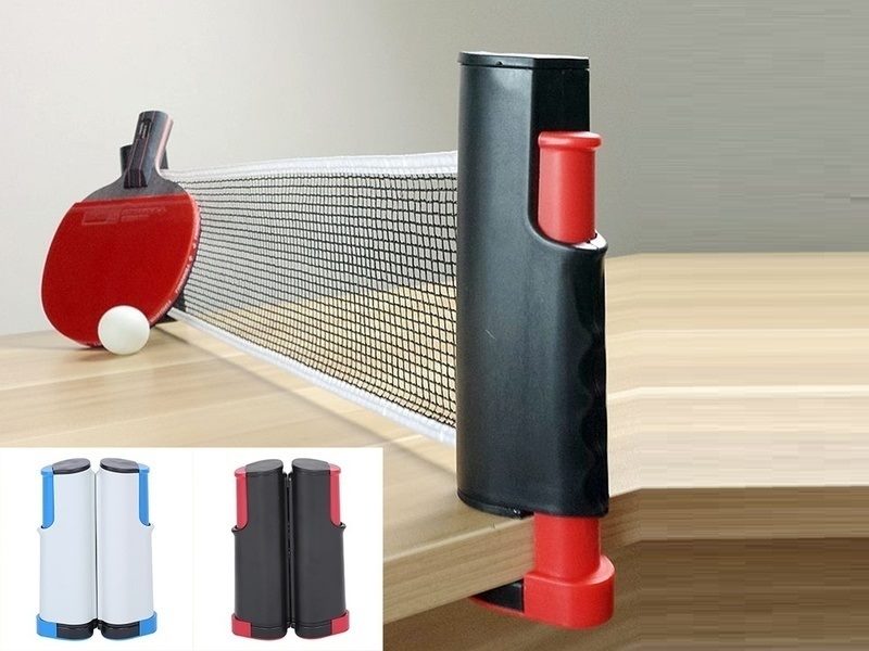 RETRACTABLE TABLE TENNIS NET PORTABLE REPLACEMENT PING PONG SET SPORTS