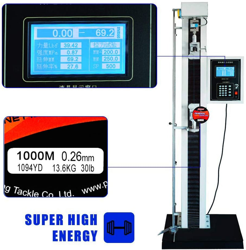 60LB 500m Braided Fishing Line 4 Strands Stronger Multifilament PE Braid Wire 4.0