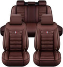 Car Seat Cover Faux Leather Cushion 5 Seater Full Set Front Rear Premium Quality