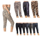 3 pcs Tight Yoga Running Sport Pants Cropped Leggings Fitness Trouser