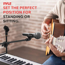 Microphone Stand for 2 microphones Tripod Base Adjustable Height