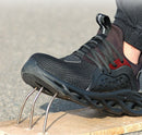 Steel Toe Work Shoes Safety Sneakers Industrial Shoes Lightweight Puncture Proo