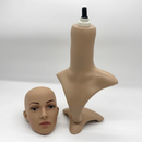 Female Mannequin Head Dummy Model Display Shop Stand