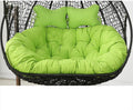 Dealonlinenz cushion pad seat set for double hanging basket chair, soft and high quality for comfortable outdoor seating