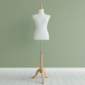 Plus Size Half Body Mannequin Stand Velvet Surface