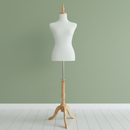 Plus Size Half Body Mannequin Stand Velvet Surface