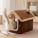 Cat House for Indoor Cats Large Washable Cat Cave