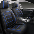 5 Seater Car Seat Cover Faux Leather Cushion Full Set Front Rear Premium Quality