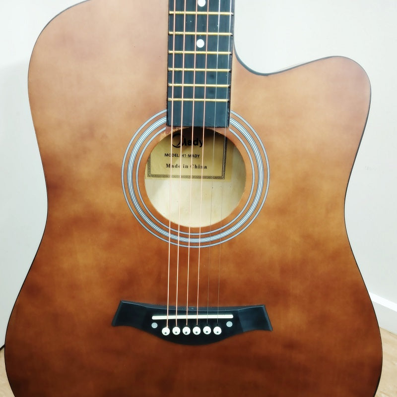 41" Wooden Acoustic Guitar - Wood