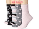 WHOLESALE - (60 Pairs) Soft & Warm Fleece Socks