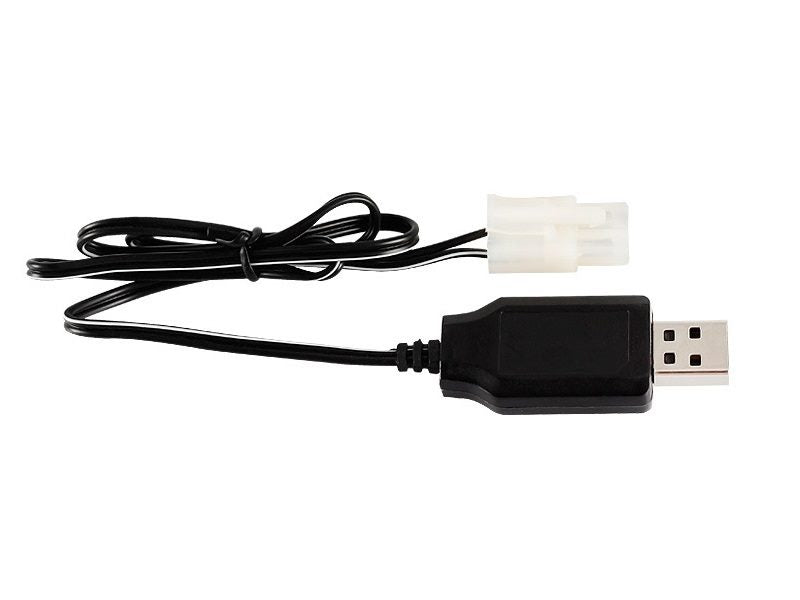 9.6V USB KET-2P Charging Cable for Car or Boat White