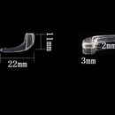 Dealonlinenz silicone glasses ear grips and anti-slip ear hooks for spectacle retainers, preventing glasses from slipping.