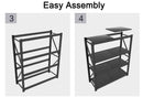 Storage Shelving Warehouse Shelf Shelves Racking Racks 200*200/150*50cm Starter/Add-on