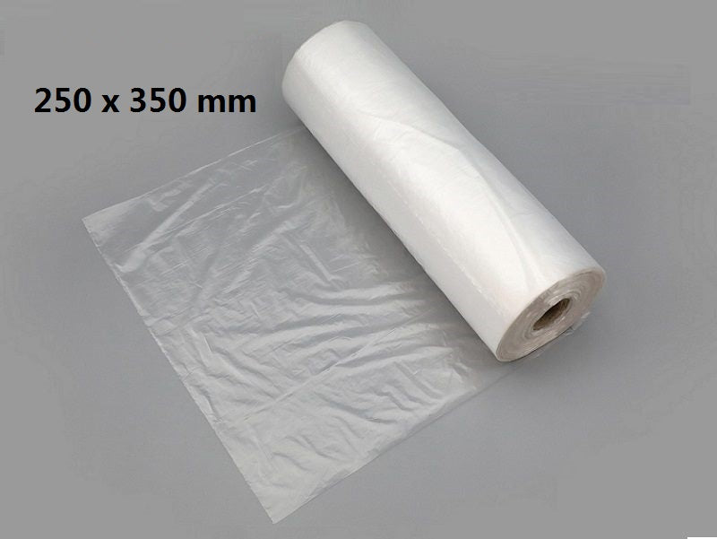 S (250X350MM) Plastic Bags in Roll - 1500pcs/roll