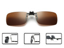 Polarized Sunglasses Clip - BROWN