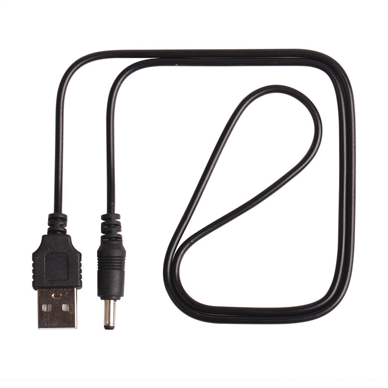 USB To 5.5mm x 2.1mm Plug Barrel Jack 5V DC Power Supply Cord Cable 65cm