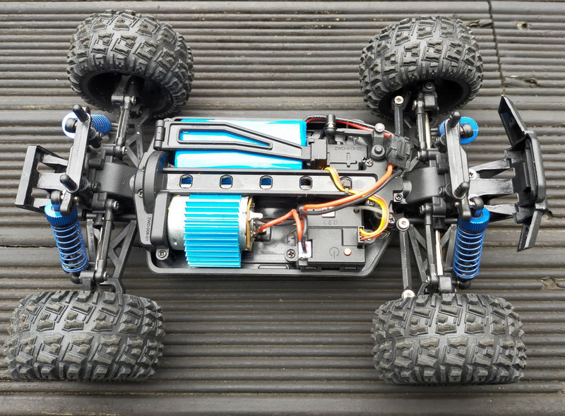 Brushless 35+ kmh 4WD Electric High Speed RC Truggy Off-Road 1:18 Best Toy Gift