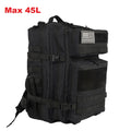 45L Mens Tactical Military Backpack Large Army Molle Bag