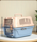 48CM Dog/Cat Airline Travel Cage/Carrier With Bowl