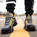 Steel Toe Work Shoes Safety Sneakers Industrial Shoes Lightweight Puncture Proof