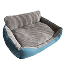High Back Bolster Comfort Pet bed Dog Bed Super Thick Warm