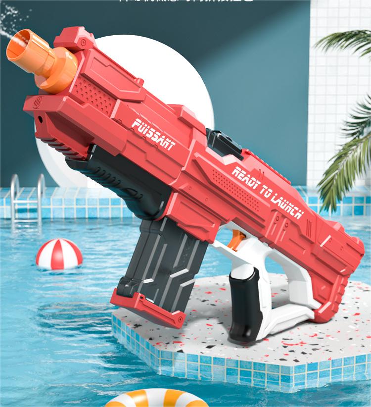 Electric Water Gun Automatic Water Absorption Water Blaster Soaker 59cm