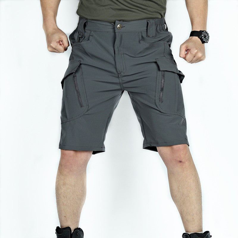 Men's Tactical Shorts Water Resistant Flex Ripstop Cargo Lightweight Hiking