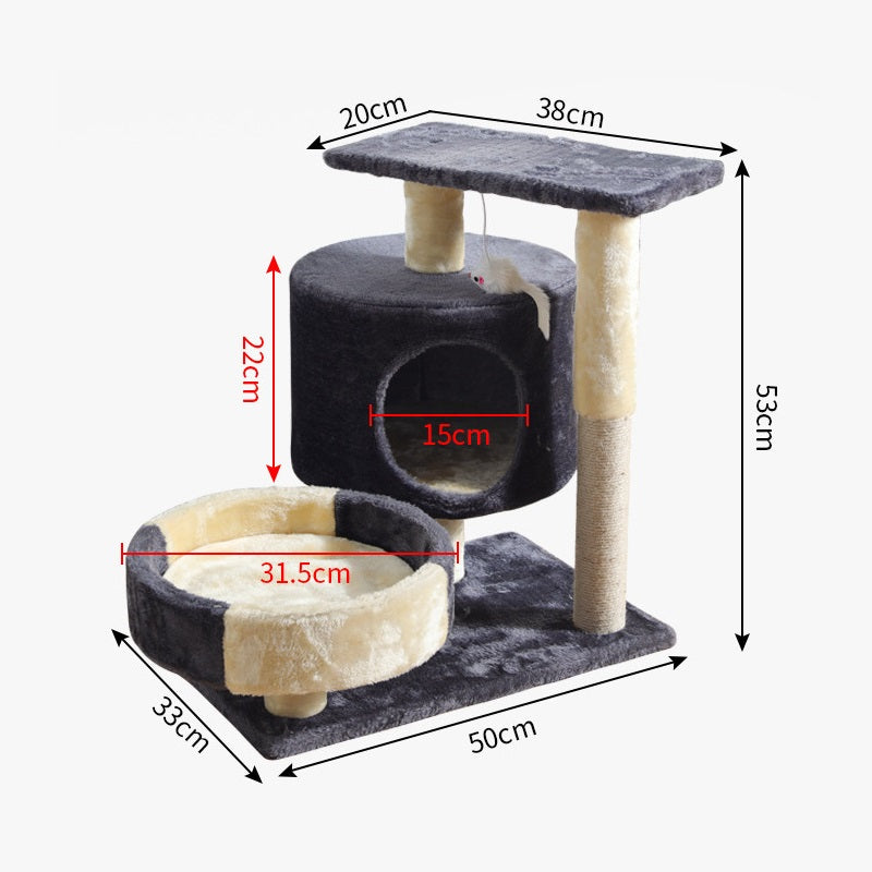 53CM Cat Stratching Post Tree