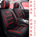 Car Seat Cover Faux Leather Cushion 5 Seater Full Set Front Rear Premium Quality