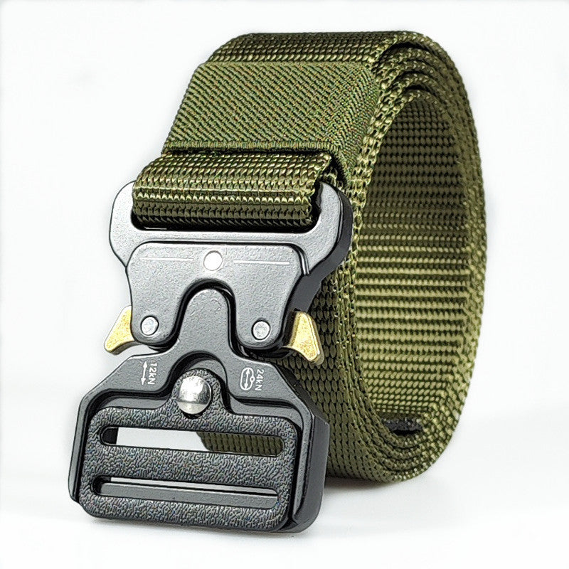 Tactical Belt Military Hiking Nylon Web Rigger Work Belts