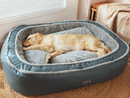 120CM High bolster comfort Pet Dog Bed Thick Warm