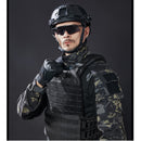 Tactical MOLLE CrossFit Vest Plate Carrier Quick Release Adjustable Weighted