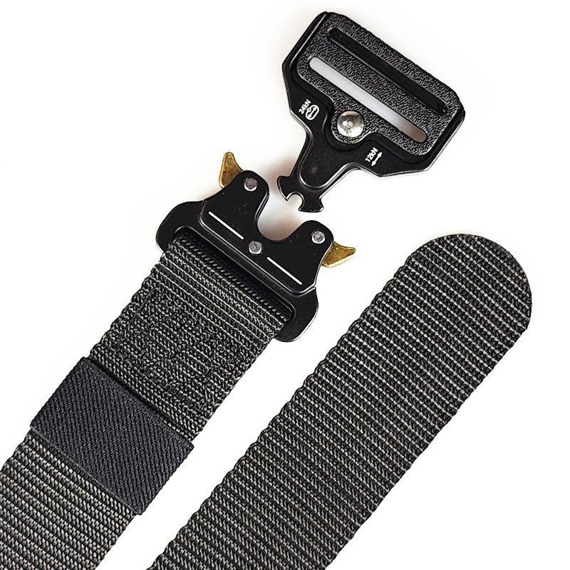 Tactical Belt Military Hiking Nylon Web Rigger Work Belts