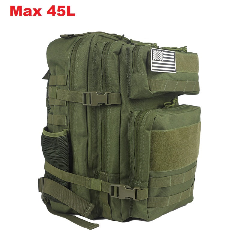 45L Mens Tactical Military Backpack Large Army Molle Bag