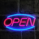 Open Neon Sign LED Tube USB from dealonline.co.nz, featuring a vibrant illuminated neon display with a sleek design.